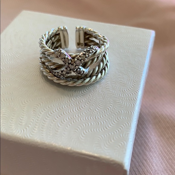 David Yurman Jewelry - David Yurman X cable ring